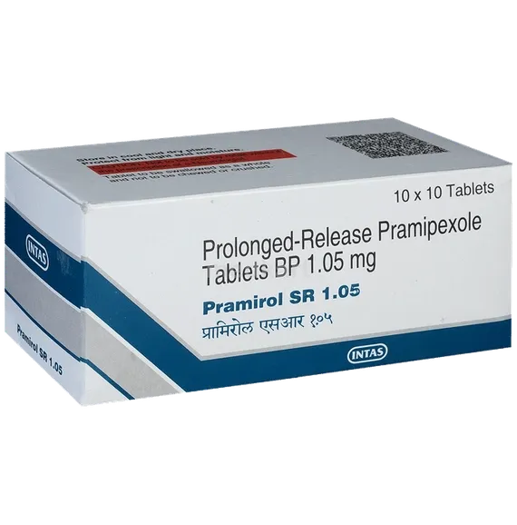 pramirol sr 1.05mg tablet 10's